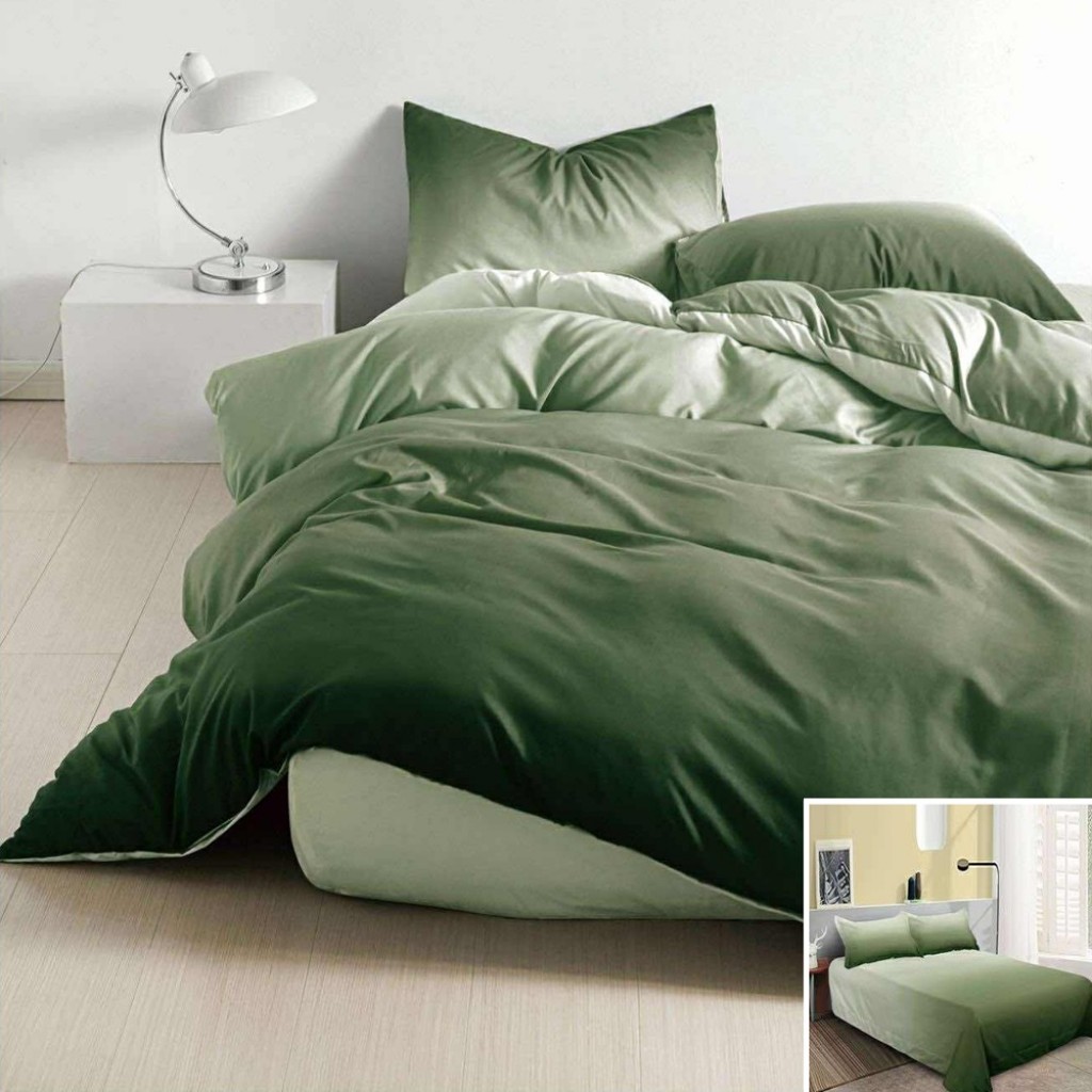 Lenjerie de pat, 2 persoane, bumbac satinat, 4 piese, cu imprimeu, LSN4662