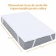 Husă protecție saltea, impermeabilă, matlasată, prindere cu elastic, 180x200cm, HPR180 Husă protecție saltea, impermeabilă, matlasată, prindere cu elastic, 180x200cm, HPR180