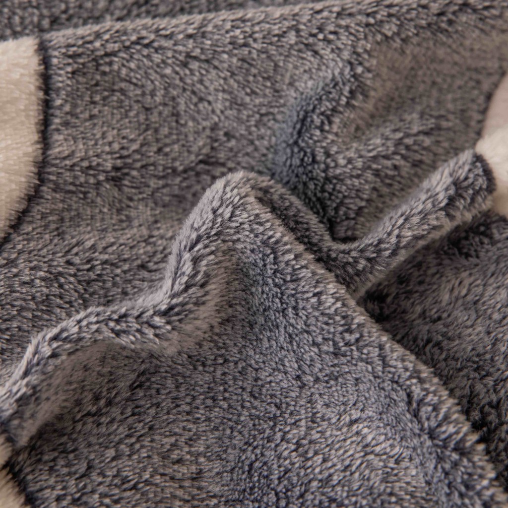 Lenjerie de pat, Cocolino, 1 persoană, 4 piese, gri , cu urși polari, CCP110