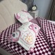 Lenjerie de pat, Cocolino, 2 persoane, 4 piese, cu elastic, crem si roz, cu ursuleti, CC4011