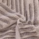 Lenjerie de pat, Cocolino, 2 persoane, 4 piese, cu elastic, gri , cu liniuțe, CC4016
