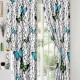 Set Lenjerie de pat, 2 persoane, finet, 8 piese, cu elastic + 2 draperii, gri , cu pietre și fluturi, LELD810