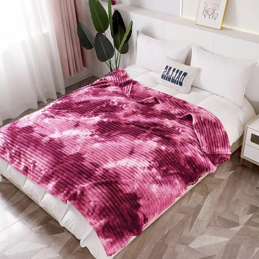 Pătura Cocolino gofrată, 1200gr, cu dungi, 200x230cm, Uni, marmorat, PCS605