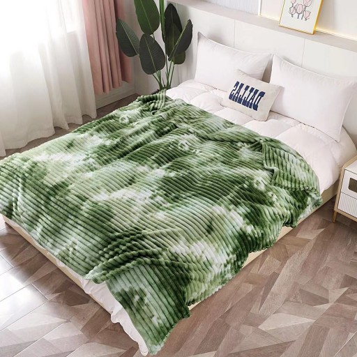 Pătura Cocolino gofrată, 1200gr, cu dungi, 200x230cm, Uni, marmorat, PCS608