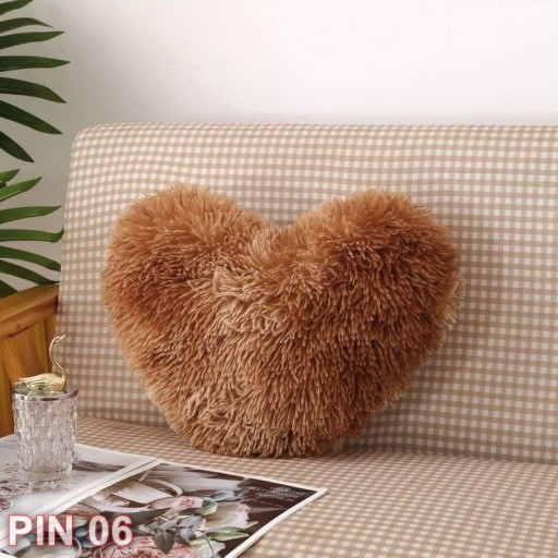 Pernă pufoasă decorativă inimă (cod PIN06)