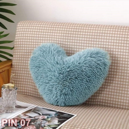 Pernă pufoasă decorativă inimă (cod PIN07)