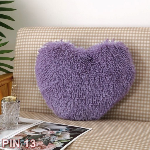 Pernă pufoasă decorativă inimă (cod PIN13)